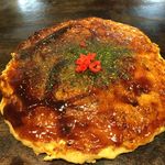 お好み焼ふるはうす - 関西風肉玉670円