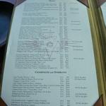 SIERRA MAR - メニュー　クリックすると拡大してご覧いただけます！