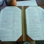 SIERRA MAR - メニュー　クリックすると拡大してご覧いただけます！