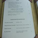 SIERRA MAR - メニュー　クリックすると拡大してご覧いただけます！