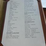 SIERRA MAR - メニュー　クリックすると拡大してご覧いただけます！