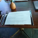 SIERRA MAR - メニュー　クリックすると拡大してご覧いただけます！