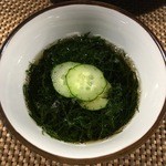 阿古 - マツモの酢の物