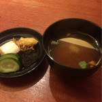 魚匠 銀平 - 鯛飯コース¥7560 汁物