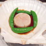 聖兆 - 帆立貝柱、上海式紹興酒蒸し