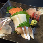 うお善 - 食べ放題 刺身盛り