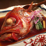 龢 - H27.11.10 金目鯛のかぶと煮