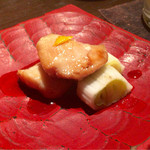 龢 - H27.11.10 お通し「鱈・下仁田葱」