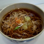 峠の釜めし おぎのや - かけそば（370円）