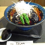 蕎麦 ひのや - 揚げなすうどん