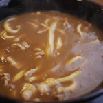 手打 さか本 そば - カレー南蛮うどん　　ネギ抜き