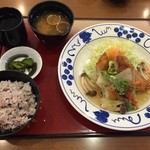 ピア･ジョリー - 白身魚フライ和風野菜あんかけ定食