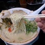 長浜ラーメン 味一番 - 麺は本番福岡から直送！(⌒‐⌒)