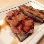 和鶏屋 - H.27.5.27.夜 蓮根肉詰 @150円