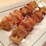 和鶏屋 - H.27.5.27.夜 皮塩 @140円税別