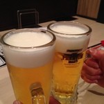 和鶏屋 - H.27.5.27.夜 生ビール 370円税別で乾杯♪