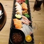 薬zen拓 - お造り盛り合わせ～♪