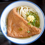 手打麺や 大島 - かけそのまま+お揚げ