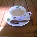 シエスタ　茶処ひびき - カフェオレ（ランチに+\100）2015.11.11
