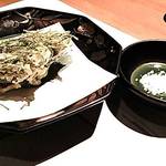 酒菜一 - 2015／10おかひじきと枝豆の揚げ物