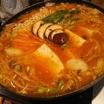 韓国風居酒屋　花かど - プデチゲ3000円