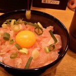 麺屋 正路 - 古白鶏のユッケ丼　350円