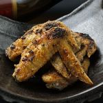 Grilled Mikawa chicken chicken dish with black pepper