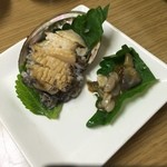 おもてなし - 活けあわび　2015/11