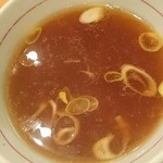 中華そば ムタヒロ - ニボシマゼソバ付属スープ♪