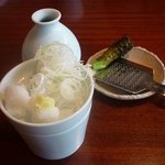 蕎麦屋 神楽 - 薬味