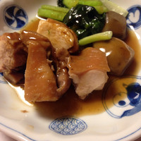 創作中華 一之船入 - 魏コース　鶏肉と小芋の広東風醤油煮込み