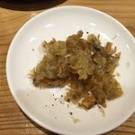 ラーメンにっこう - コウロギ天ぷら