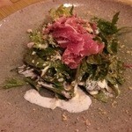 創作居酒屋　せつだ - 1511_せつだ_生ハムサラダ