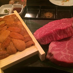 SATOブリアン - 2015/11_シャトーブリアン＋雲丹