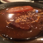 SATOブリアン - 2015/11_お通しのビーフシチュー