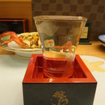 味処 大丸 - 純米バリ辛口(生) 西の関 萱島(大分) 700円