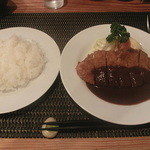 ビーフカツランチ