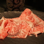 熊本県産の黒毛和牛のリブロース