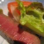 魚心 - ステーキ断面