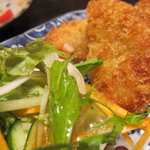 魚心 - 手作りコロッケ 350円