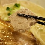 馬鹿坊 - トッピングのテリーヌ（鶏塩そば）