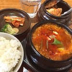 うり食堂 - ランチのスンドゥブ定食