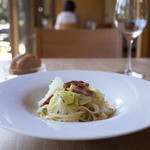 GIRINO - 本日のパスタ：ベーコンとキャベツのスパゲッティ