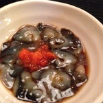 炭火焼　鳥うお - 清水川のなまこ酢