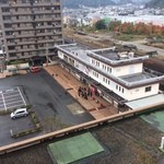 Hagi Roiyaru Interijento Hoteru - 窓外の東萩駅