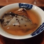 京天神 野口 - アワビとマツタケ