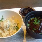宇豆基野 - 牡蠣ご飯