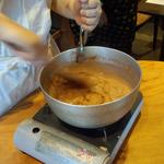 宇豆基野 - ワラビ餅、焦がさないように・・・