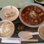 富士チサンカントリークラブ - 麻婆豆腐定食