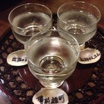 磯ろく - 選べる日本酒3種